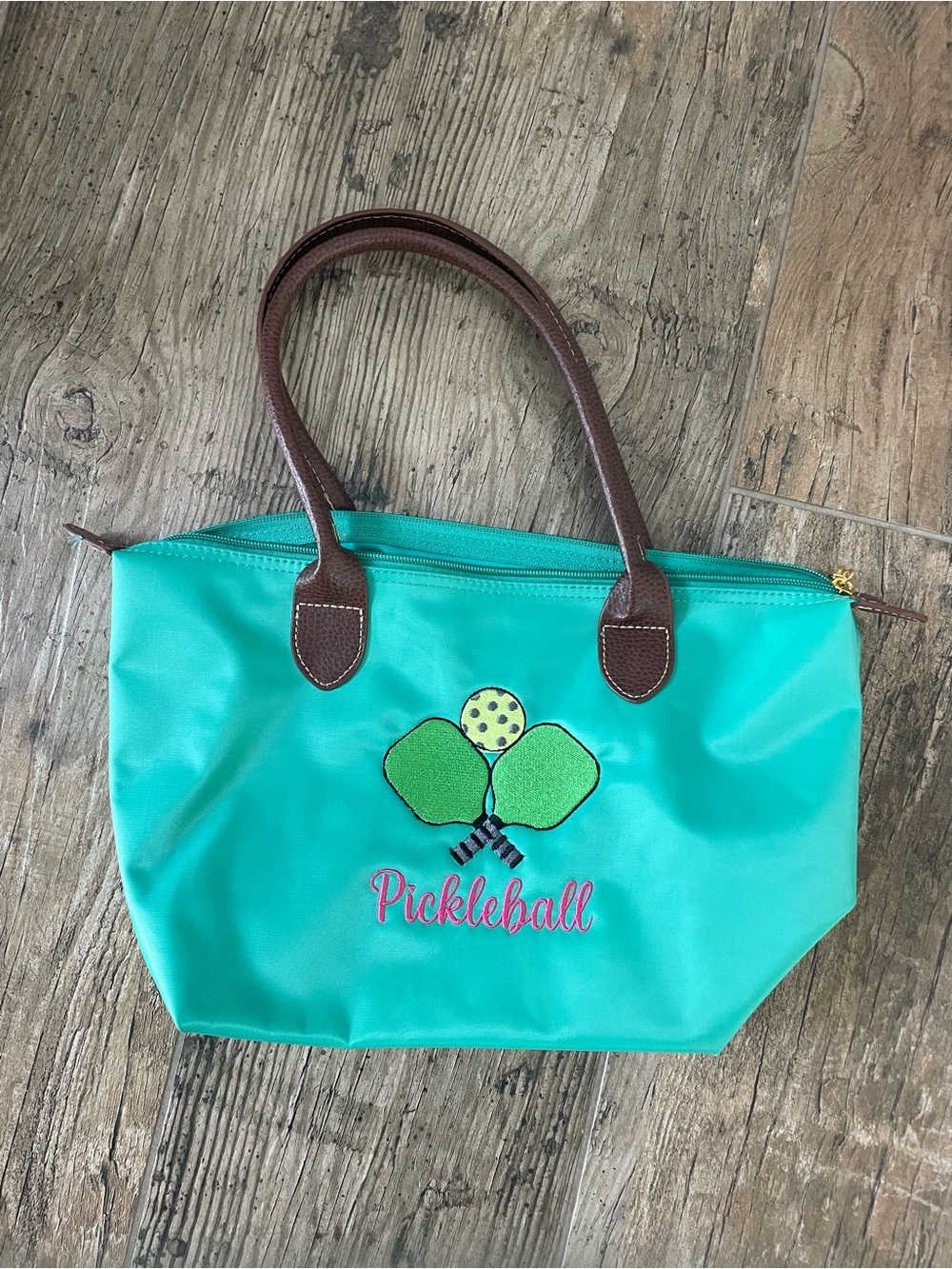 Pickle Ball pickleball Tote Bag Purse Green NWOT Women’s